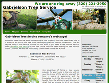 Tablet Screenshot of gabrielsontree.com